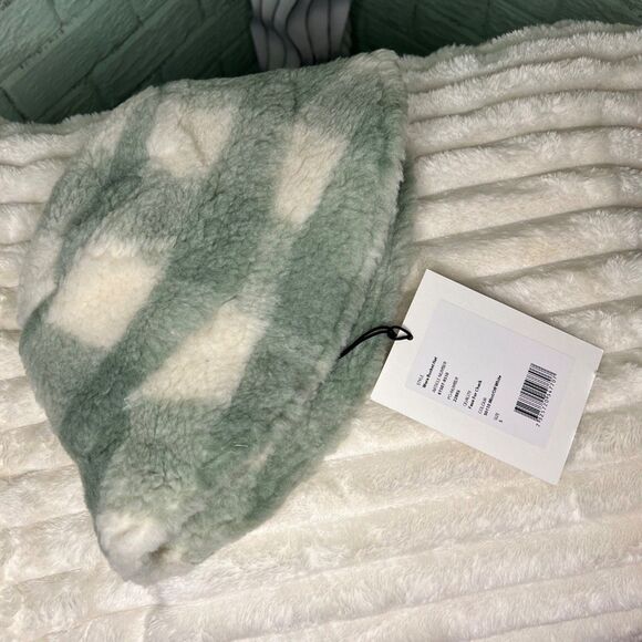 NWT Stand Studio Wera Bucket Hat in Mint/Off White - Sz Small - Picture 4 of 8